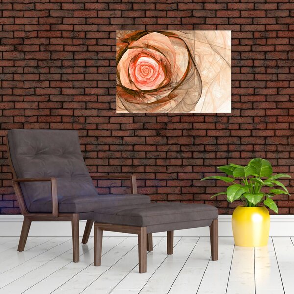Tablou - Trandafir sufletului artistic (70x50 cm)