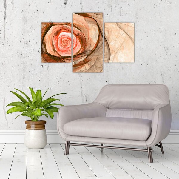 Tablou - Trandafir sufletului artistic (90x60 cm)