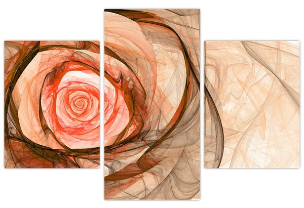 Tablou - Trandafir sufletului artistic (90x60 cm)