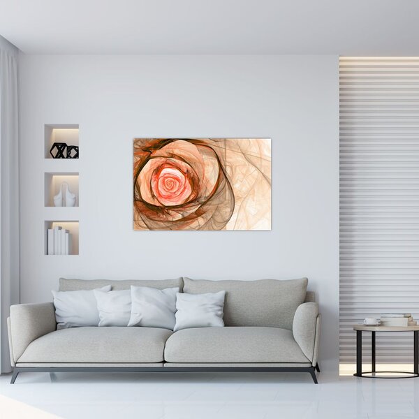 Tablou - Trandafir sufletului artistic (90x60 cm)