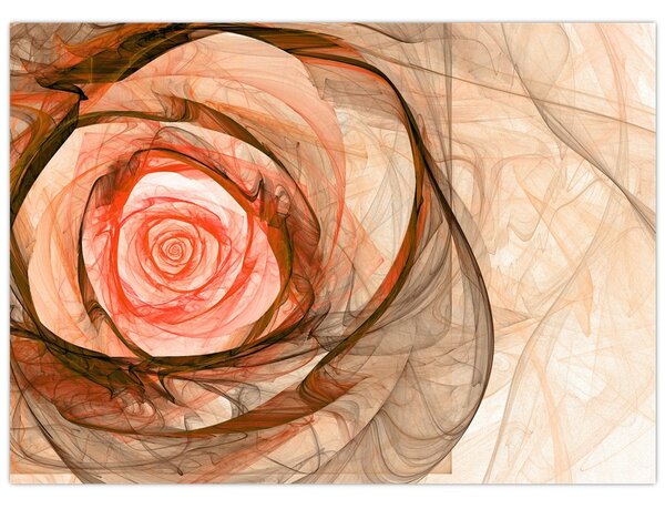 Tablou - Trandafir sufletului artistic (70x50 cm)