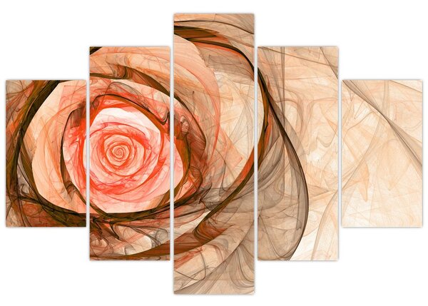 Tablou - Trandafir sufletului artistic (150x105 cm)