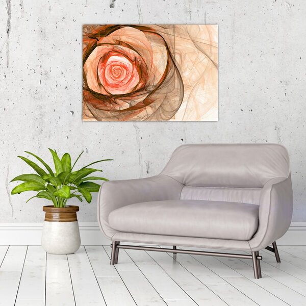 Tablou - Trandafir sufletului artistic (70x50 cm)
