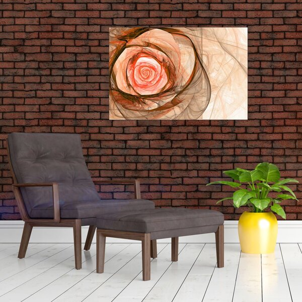 Tablou - Trandafir sufletului artistic (90x60 cm)