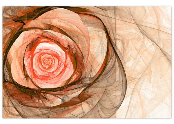 Tablou - Trandafir sufletului artistic (90x60 cm)