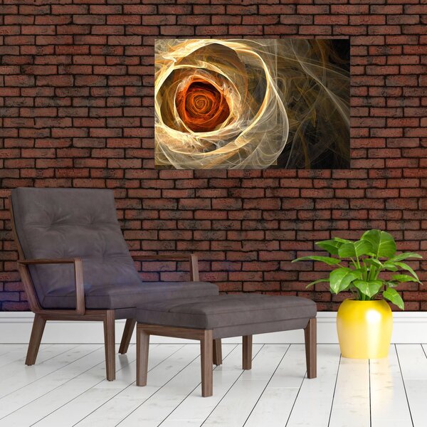 Tablou - Trandafir sufletului artistic (90x60 cm)