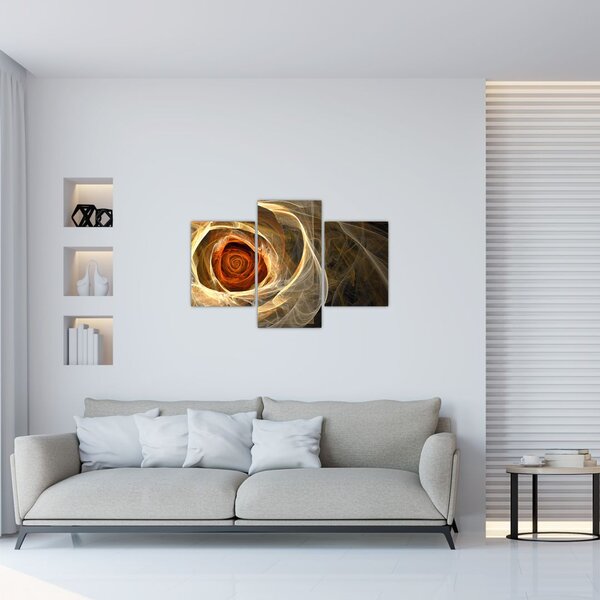 Tablou - Trandafir sufletului artistic (90x60 cm)