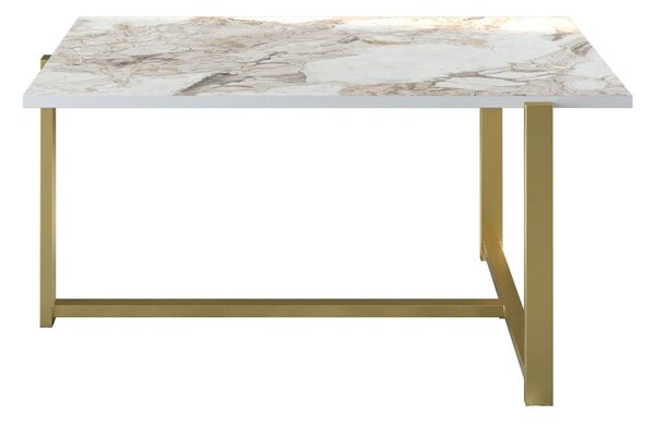 Masuta de cafea Merideths - Gold, Aur, 92x45x64 cm
