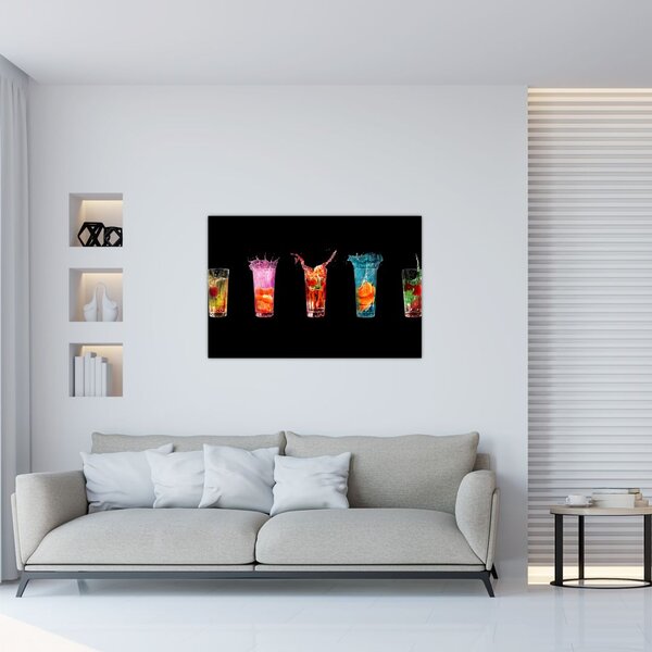Tablou cu băuturi (90x60 cm)