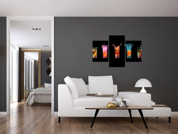 Tablou cu băuturi (90x60 cm)