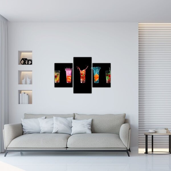 Tablou cu băuturi (90x60 cm)