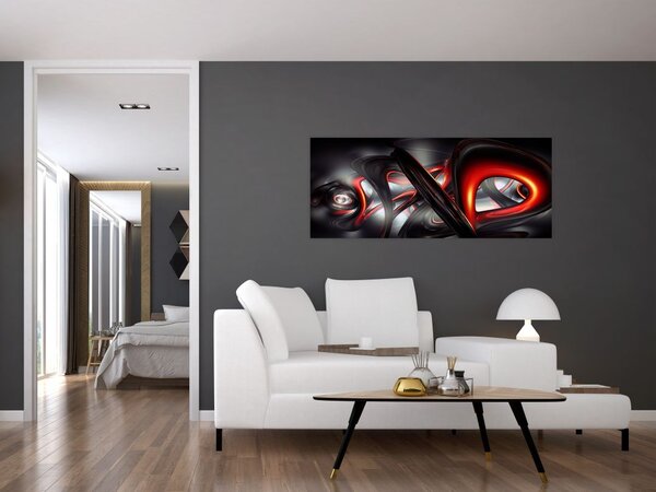 Tablou abstracție (120x50 cm)