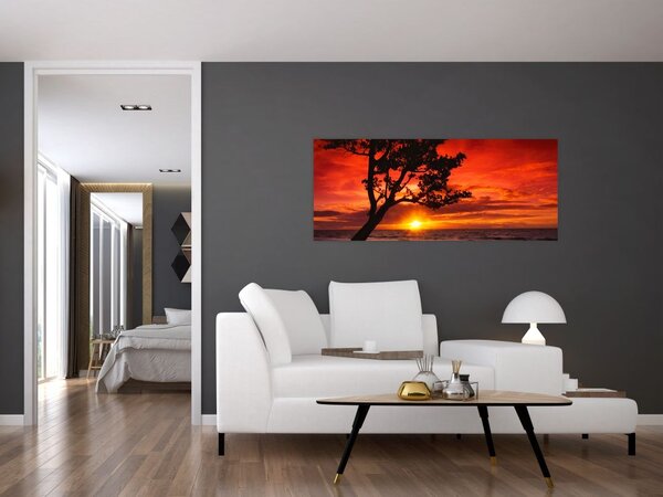 Tablou - Apus de soare (120x50 cm)
