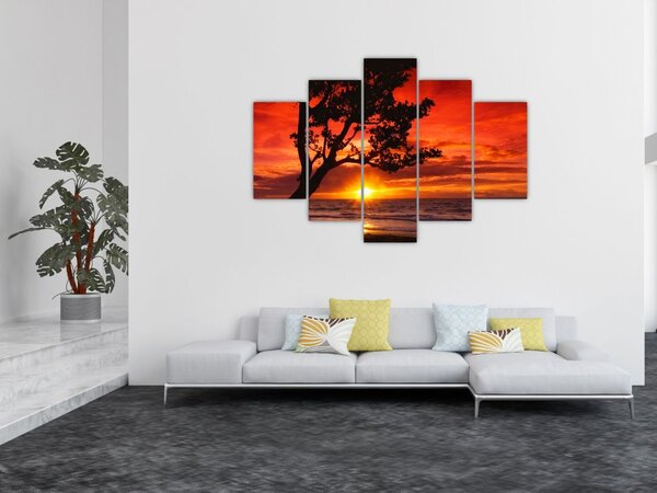 Tablou - Apus de soare (150x105 cm)