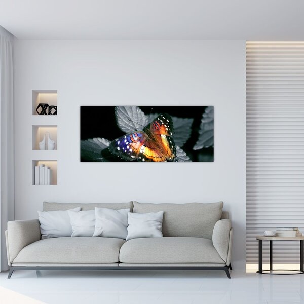 Tablou cu fluture (120x50 cm)