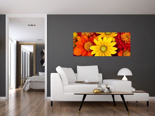 Tablou cu floare (120x50 cm)