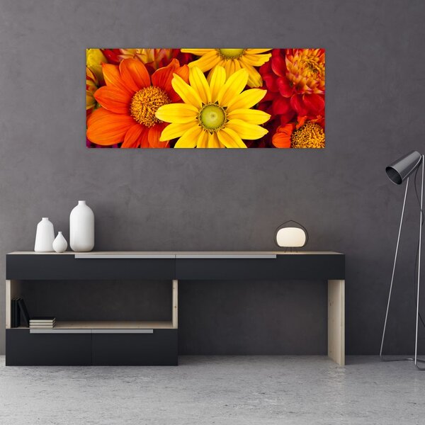 Tablou cu floare (120x50 cm)