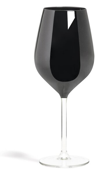 Pahar pentru vin, din sticla, 500 ml, Ø6xH23 cm, Color Wine Negru