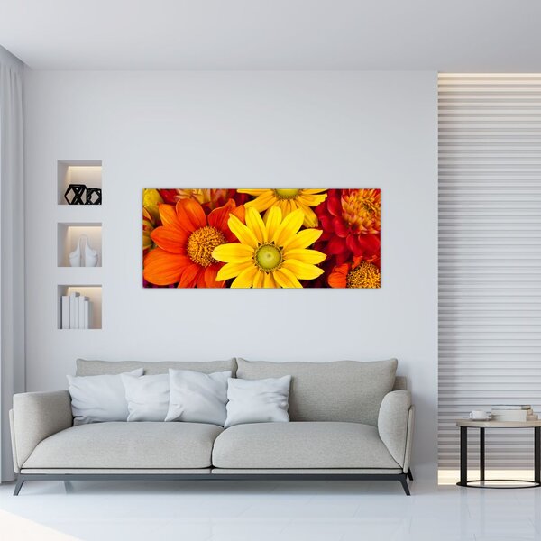Tablou cu floare (120x50 cm)