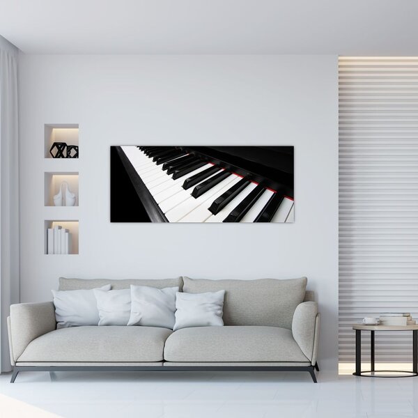 Tablou ccu clapele de pian (120x50 cm)