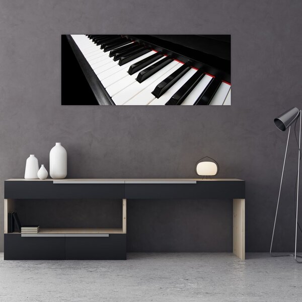 Tablou ccu clapele de pian (120x50 cm)