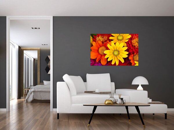 Tablou cu floare (90x60 cm)