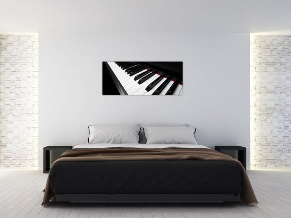 Tablou ccu clapele de pian (120x50 cm)