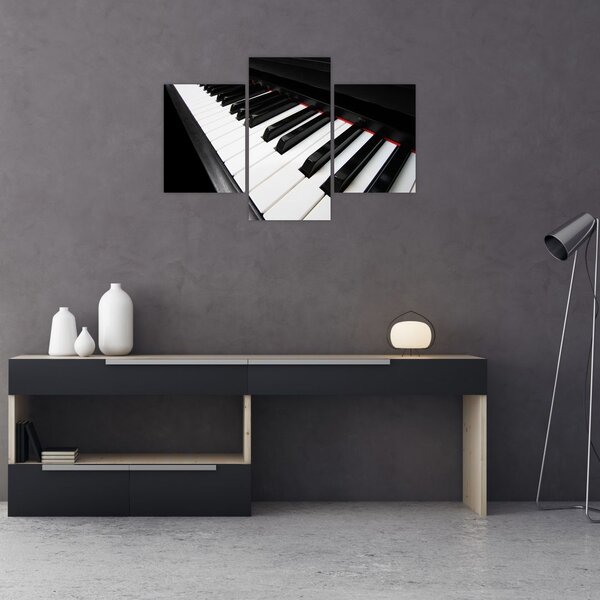 Tablou ccu clapele de pian (90x60 cm)