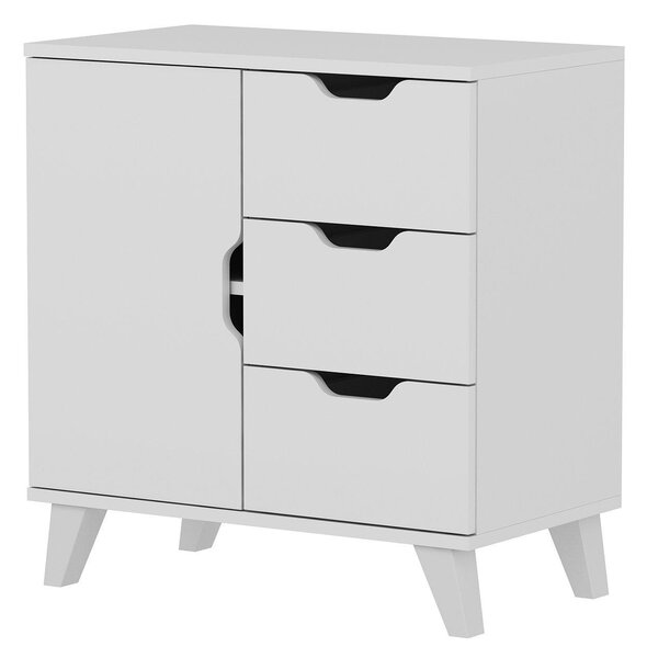 Comoda Sevilla, Alb, 40x76x72 cm