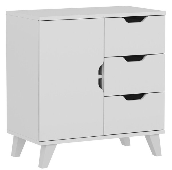 Comoda Sevilla, Alb, 40x76x72 cm
