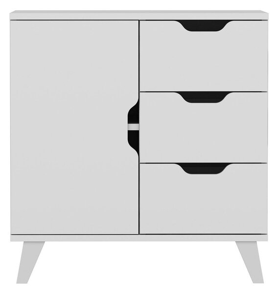 Comoda Sevilla, Alb, 40x76x72 cm