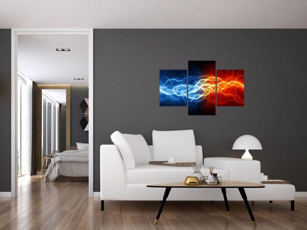 Tablou cu tensiunea de curent (90x60 cm)