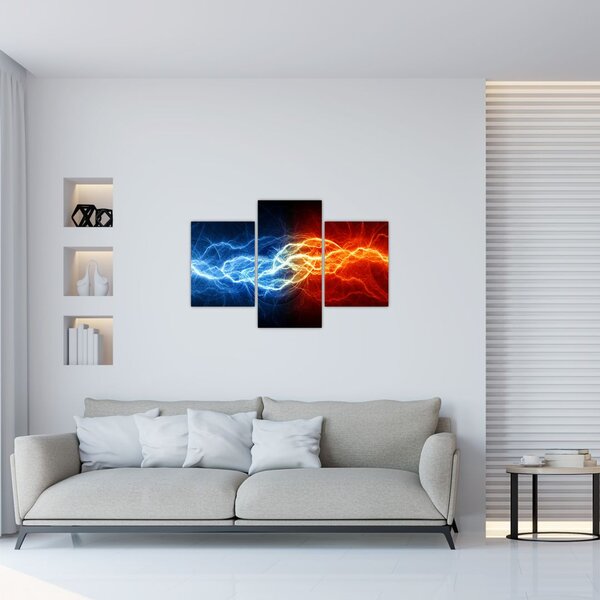 Tablou cu tensiunea de curent (90x60 cm)