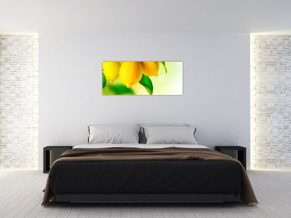 Tablou cu lămâi (120x50 cm)