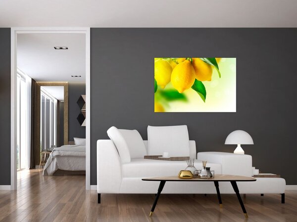 Tablou cu lămâi (90x60 cm)