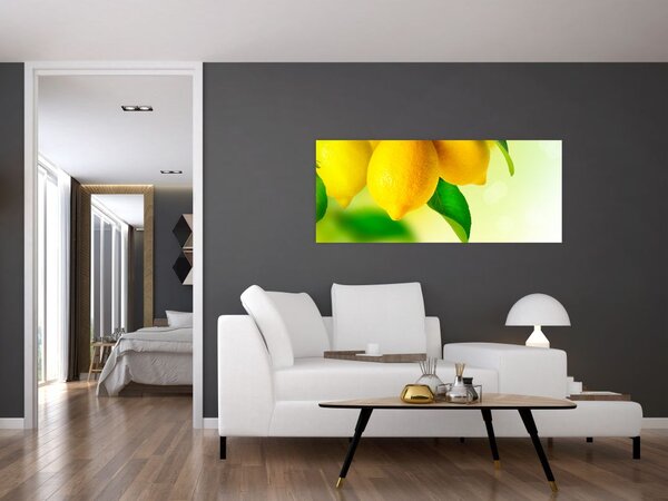 Tablou cu lămâi (120x50 cm)