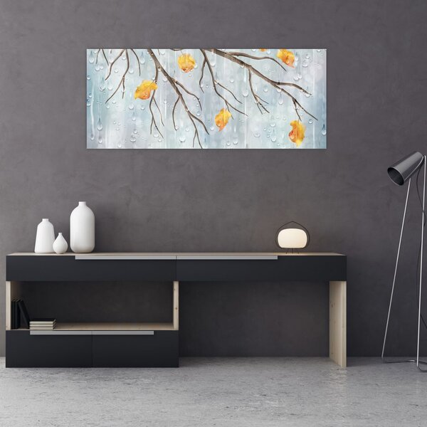 Tablou - Toamna ploioasă (120x50 cm)