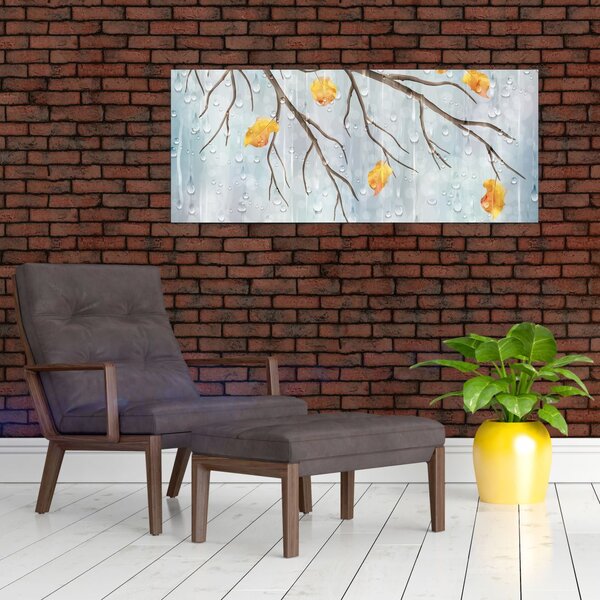 Tablou - Toamna ploioasă (120x50 cm)