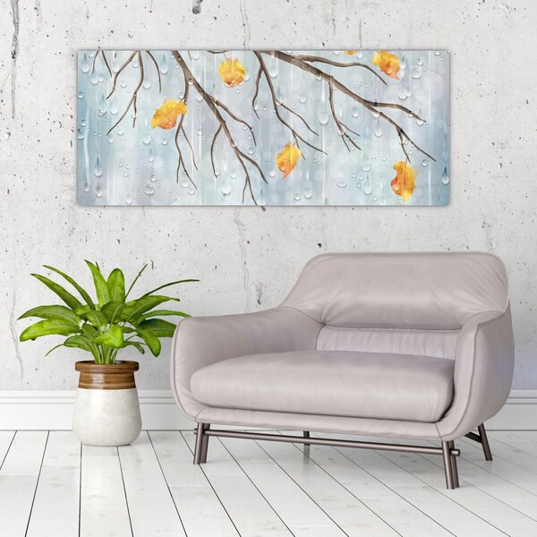 Tablou - Toamna ploioasă (120x50 cm)