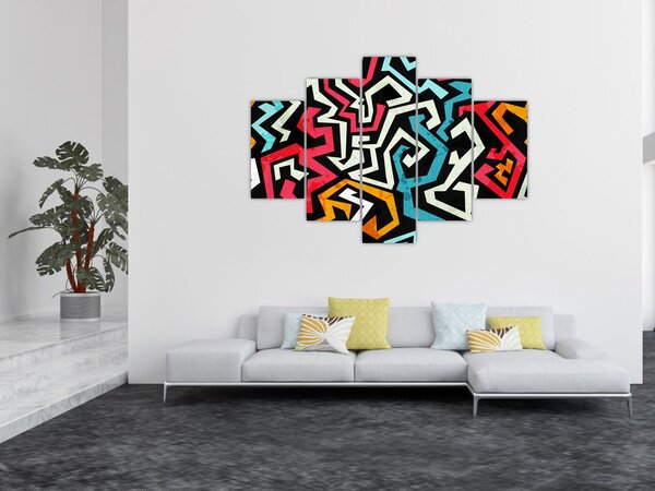 Tablouabstracție grafică (150x105 cm)