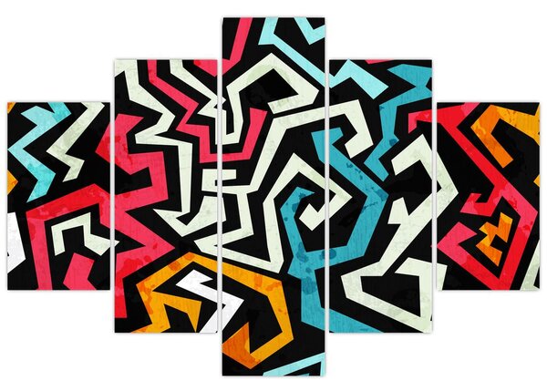 Tablouabstracție grafică (150x105 cm)