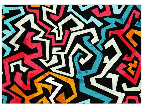 Tablouabstracție grafică (70x50 cm)