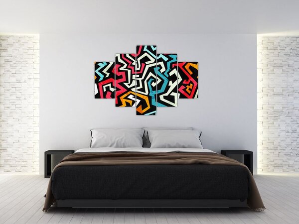 Tablouabstracție grafică (150x105 cm)