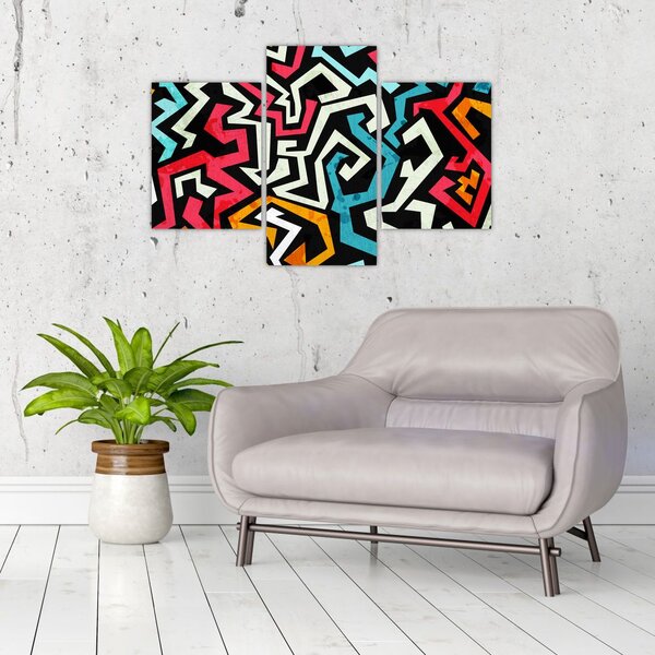 Tablouabstracție grafică (90x60 cm)