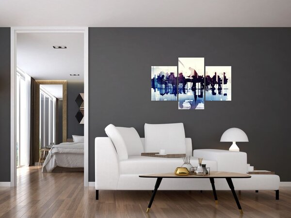 Tablou cu muzicieni (90x60 cm)
