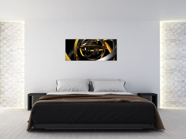 Tabloucu abstracție modernă (120x50 cm)