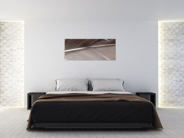 Tablou cu fibre abstacte (120x50 cm)