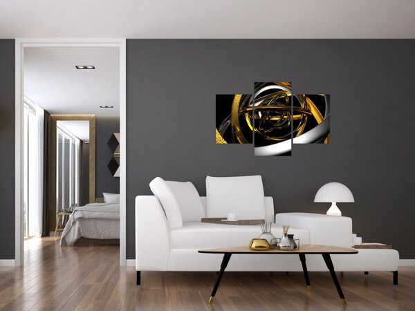 Tabloucu abstracție modernă (90x60 cm)