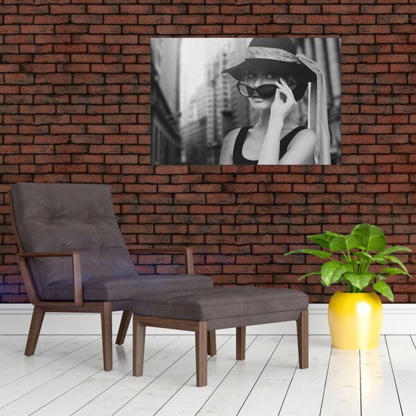 Tablou cu femeie (90x60 cm)