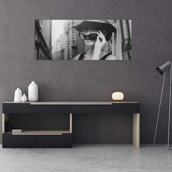 Tablou cu femeie (120x50 cm)
